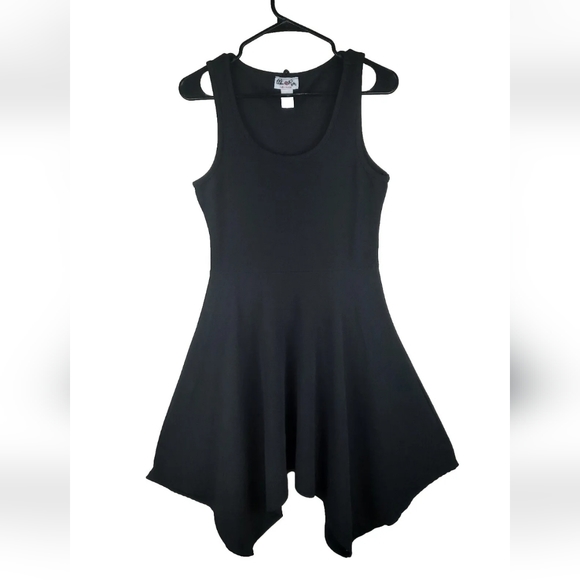 Urban Rose Dresses & Skirts - Urban Rose Womens Black Asymmetric Knee Length Dress Size Large